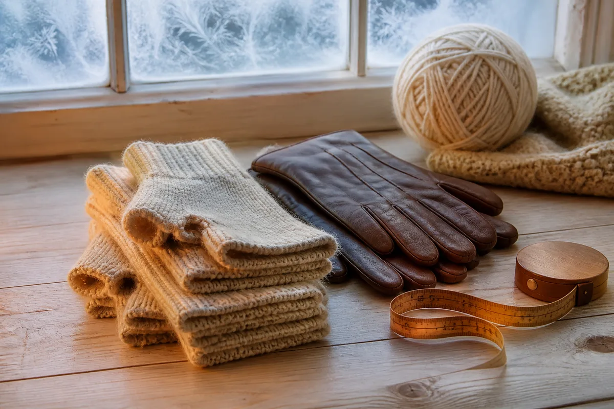 Mitaines pour hommes : longueurs, coupes et matières qui tiennent
